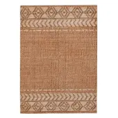 Linon Aria Area Rug, 3' x 5', Verica Copper/Cream