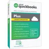 QuickBooks® Online Plus 2023 For PC, 3-Month Subscription, Windows® 10, Product Key