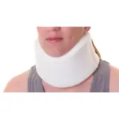 Medline Soft Foam Cervical Collar, Small, 3 3/4"" x 15"", White