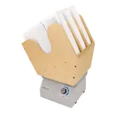 Formax FD 402P3 3 Bin Desktop Paper Jogger, 21""H x 7-3/4""W x 19""D