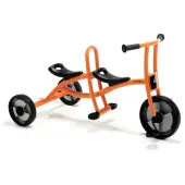 Winther Circleline Taxi, 23 5/8""H x 24 13/16""W x 43 5/16""D, Orange