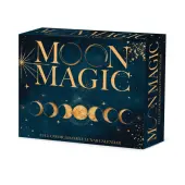 2026 Willow Creek Press Page-A-Day Daily Desk Calendar, 6-1/4"" x 5-1/2"", Moon Magic, January To December, 55205