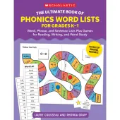 Scholastic Teaching Solutions The Ultimate Book Of Phonics Word Lists, Grades K-1