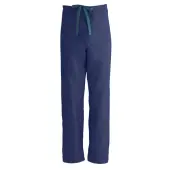 Medline ComfortEase™ Unisex Reversible Drawstring Pants, X-Large, Midnight Blue