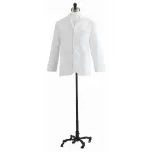 Medline Men's 3-Button Consultation Coat, 56"", White