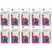 Charles Leonard Pushpins, 7/16"", Assorted Colors, 100 Pushpins Per Box, Pack Of 10 Boxes