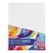 Brea Reese Stretch Canvases, 8"" x 10"", White, Pack Of 2 Canvases