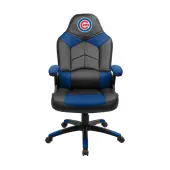 Imperial MLB Faux Leather Oversized Computer Gaming Chair, Chicago Cubs