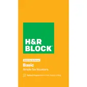 H&R Block Basic 2022 Tax Software, Windows®/Mac, Download