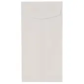 JAM Paper® Envelopes, Policy, #7 3/4, Gummed Seal, White, Pack Of 25