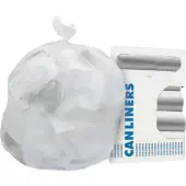 Heritage Standard High Density Coreless Roll Liners, 44 gal Capacity, 37""x 46""x0.55 mil (14 Micron) Thickness, 250 Count - Z7446HNR01