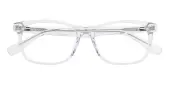 Rectangle Eyeglasses, Full Frame Crystal Plastic - FZ1358
