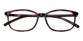 Rectangle Eyeglasses, Full Frame Tortoise TR90 - FP1946