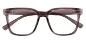 Horn|Square Eyeglasses, Full Frame Brown TR90 - FP2032