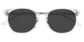 Square Sunglasses, Full Frame Crystal Plastic - SUP0794