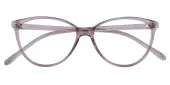 Cat Eye Eyeglasses, Full Frame Purple TR90 - FP2065