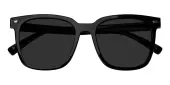 Horn|Square Sunglasses, Full Frame Black TR90 - SUP0896