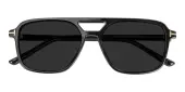 Aviator Sunglasses, Full Frame Black TR90 - SUP0982