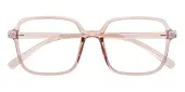 Square Eyeglasses, Full Frame Champagne TR90 - FP2214