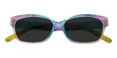 Cat Eye Sunglasses, Full Frame Multicolor TR90 - SUP1067