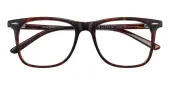 Square Eyeglasses, Full Frame Tortoise Plastic - FZ1716