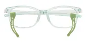 Rectangle Eyeglasses, Full Frame Green TR90 - FP2374