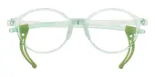 Oval Eyeglasses, Full Frame Green TR90|Silica-gel - FP2379