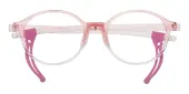 Oval Eyeglasses, Full Frame Pink TR90|Silica-gel - FP2382