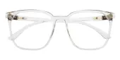 Square Eyeglasses, Full Frame Crystal TR90 - FP2071