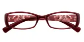 Rectangle Eyeglasses, Full Frame Burgundy TR90 - FP2150