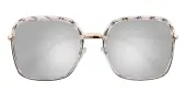 Square Sunglasses, Full Frame Crystal TR90|blend material|Metal - SUP1248