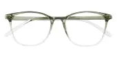 Oval Eyeglasses, Full Frame Green/Crystal TR90 - FP2320
