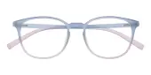 Square Eyeglasses, Full Frame Purple TR90 - FP2499