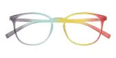 Square Eyeglasses, Full Frame Multicolor TR90 - FP2502