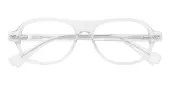 Aviator Eyeglasses, Full Frame Crystal Plastic - FZ1820