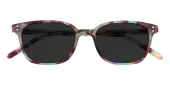 Square Sunglasses, Full Frame Multicolor Plastic - SUP1235