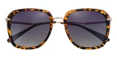 Square Sunglasses, Full Frame Tortoise Metal|TR90 - SUP1333
