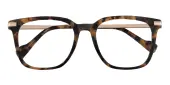 Square Eyeglasses, Full Frame Tortoise Plastic - FZ1924