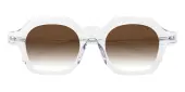 Polygon Sunglasses, Full Frame Crystal Plastic - SUP1386
