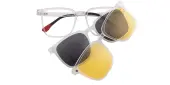 Square Eyeglasses, Full Frame Crystal TR90 - FP2623