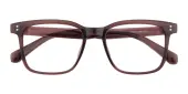 Square Eyeglasses, Full Frame Burgundy TR90 - FP2579