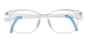 Rectangle Eyeglasses, Full Frame Light Blue TR90|Silica-gel - FP2668