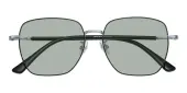 Square Sunglasses, Full Frame Black Metal|TR90 - SUP1455