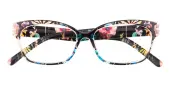 Cat Eye Eyeglasses, Full Frame Multicolor TR90 - FP1905
