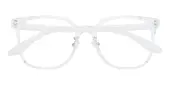 Square Eyeglasses, Full Frame Crystal TR90 - FP2705