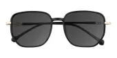 Polygon Eyeglasses, Full Frame Black TR90 - FP2751