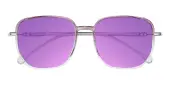Polygon Eyeglasses, Full Frame Purple TR90 - FP2752