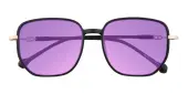 Polygon Eyeglasses, Full Frame Black TR90 - FP2778