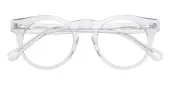 Round Eyeglasses, Full Frame Crystal Plastic - FZ2051