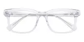 Rectangle Eyeglasses, Full Frame Crystal Plastic - FZ2069